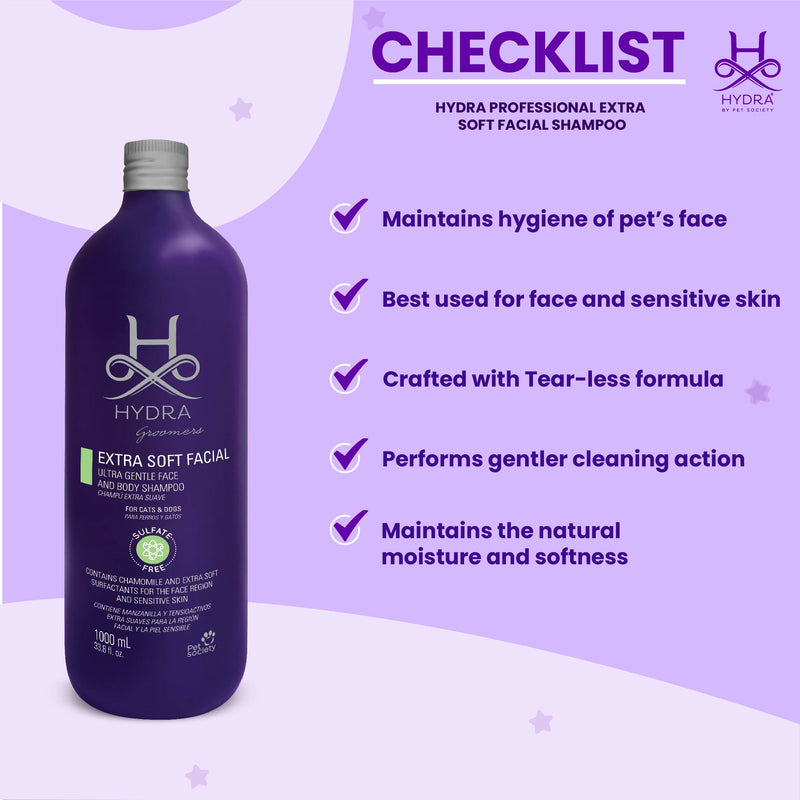 Hydra  Extra Soft Facial Pet Shampoo