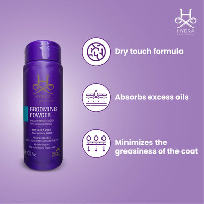 Hydra Groomers Handstriping Grooming Powder for Pets