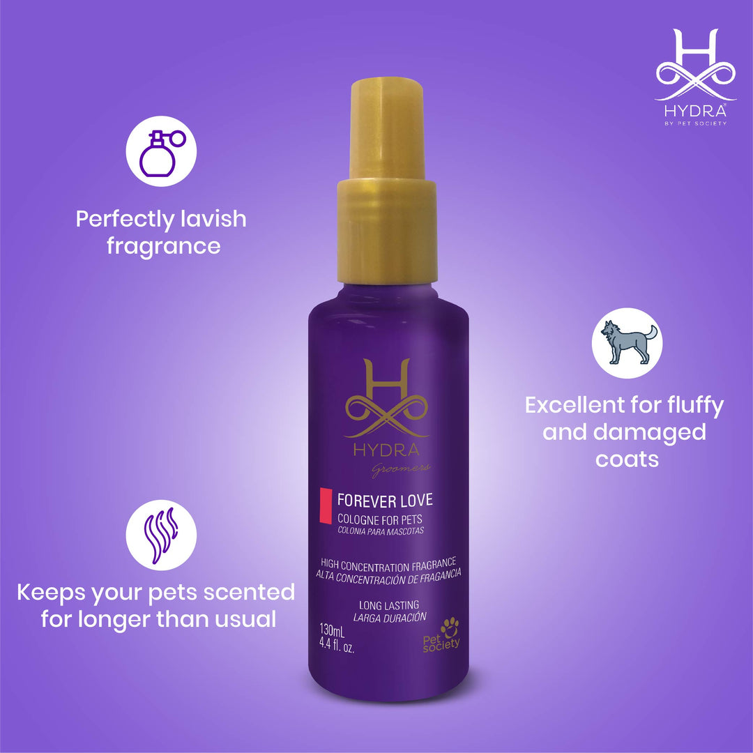 Hydra Groomers Forever VIP Cologne for pets, 130 ml