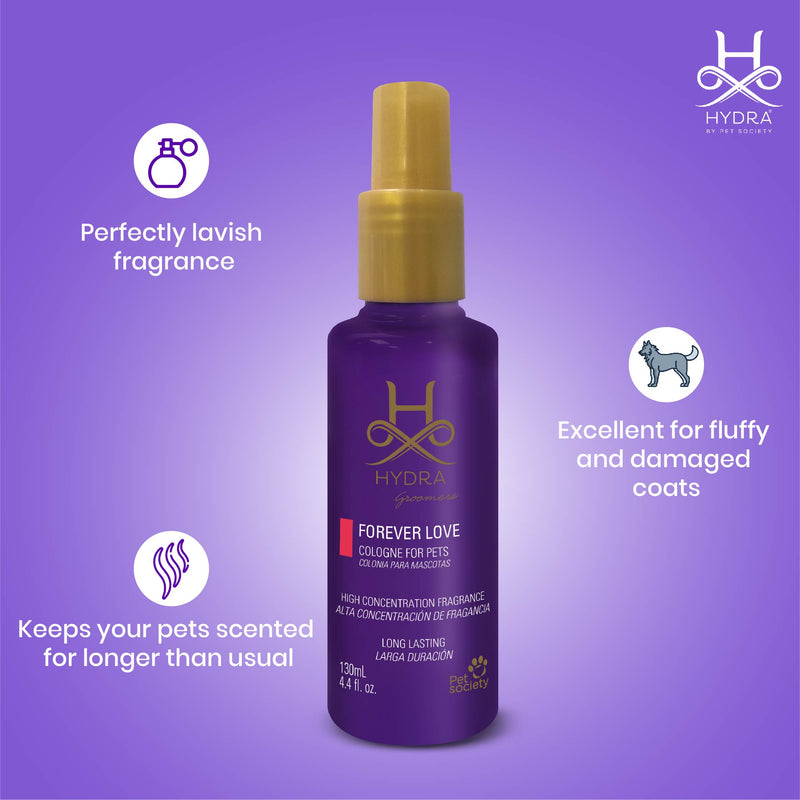 Hydra Groomers Forever VIP Cologne for pets, 130 ml