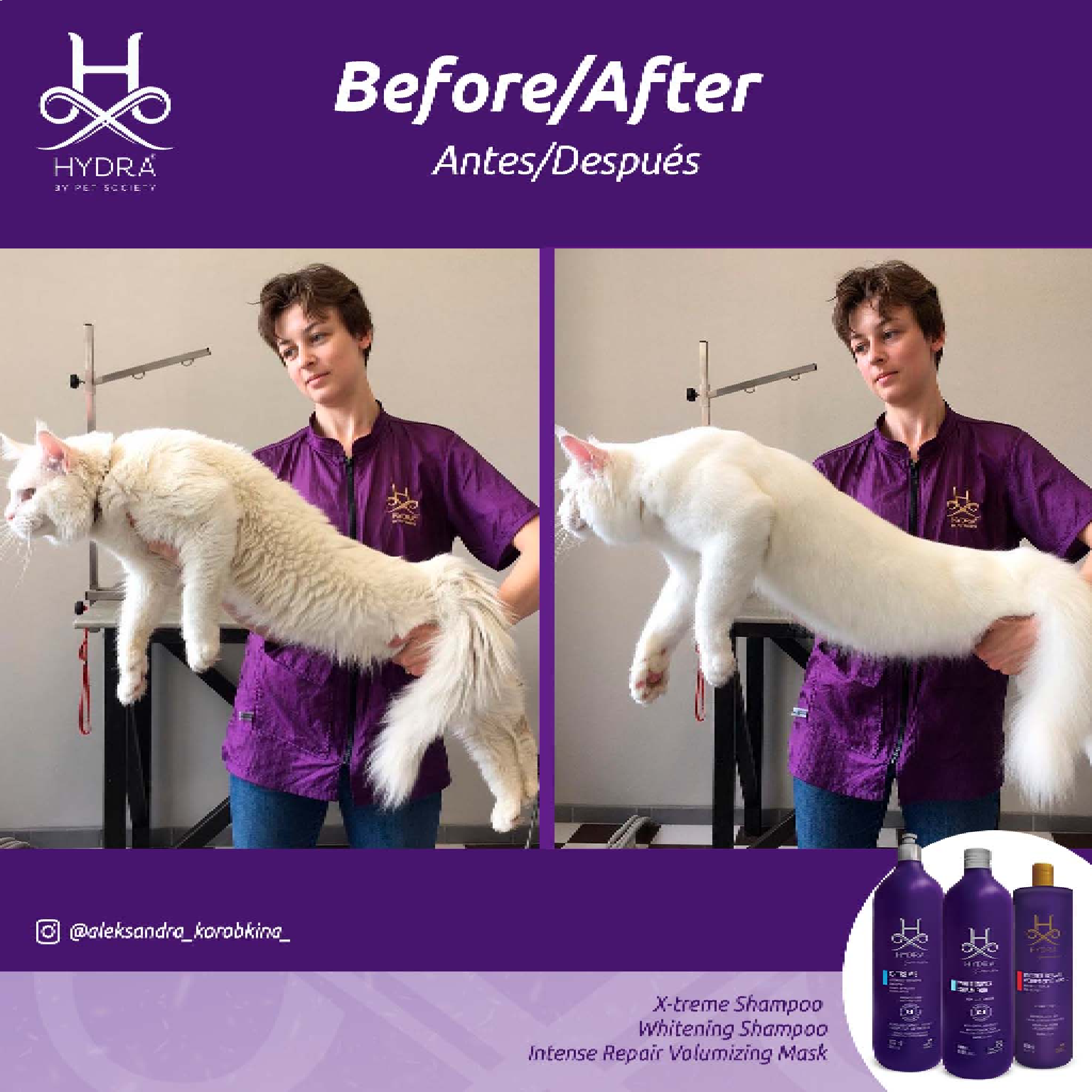 Hydra Groomer’s Whitening Pet Shampoo