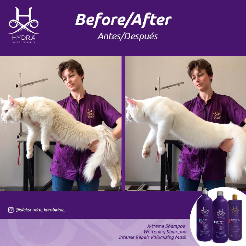 Hydra Professional Whitening Dog Shampoo, 1 litre