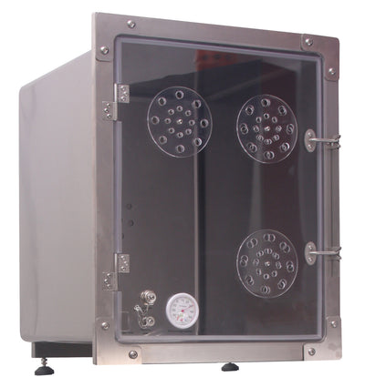 Stainless Steel Round Corner Modular Cage with Acrylic Oxygen Therapy Door