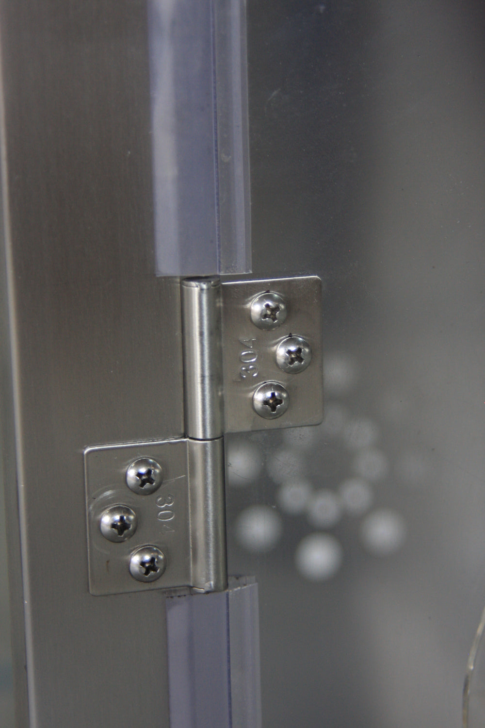 Stainless Steel Round Corner Modular Cage with Acrylic Oxygen Therapy Door