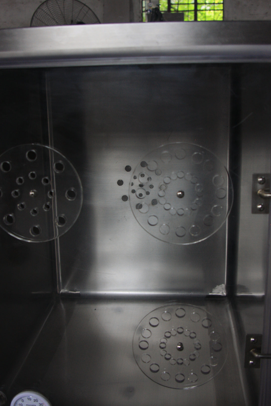 Stainless Steel Round Corner Modular Cage with Acrylic Oxygen Therapy Door