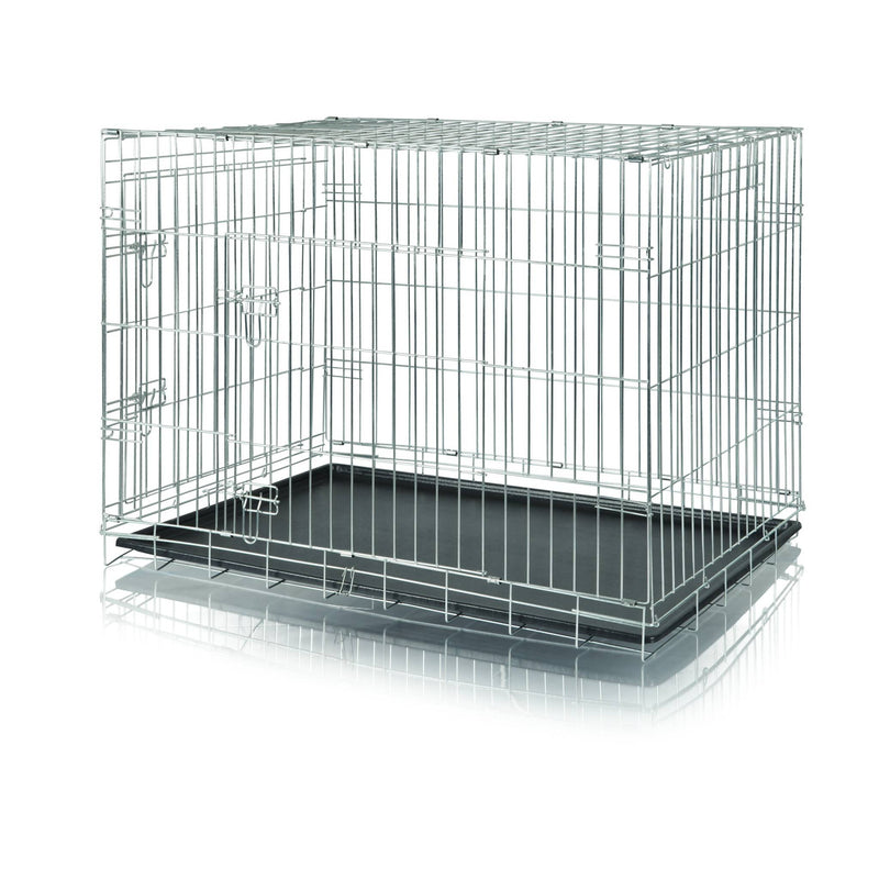 Home Kennel with Two Doors - abkgrooming