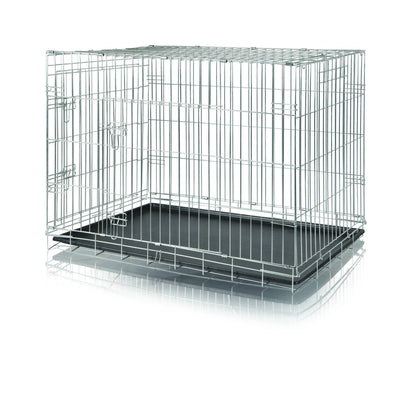 Home Kennel with Two Doors - abkgrooming