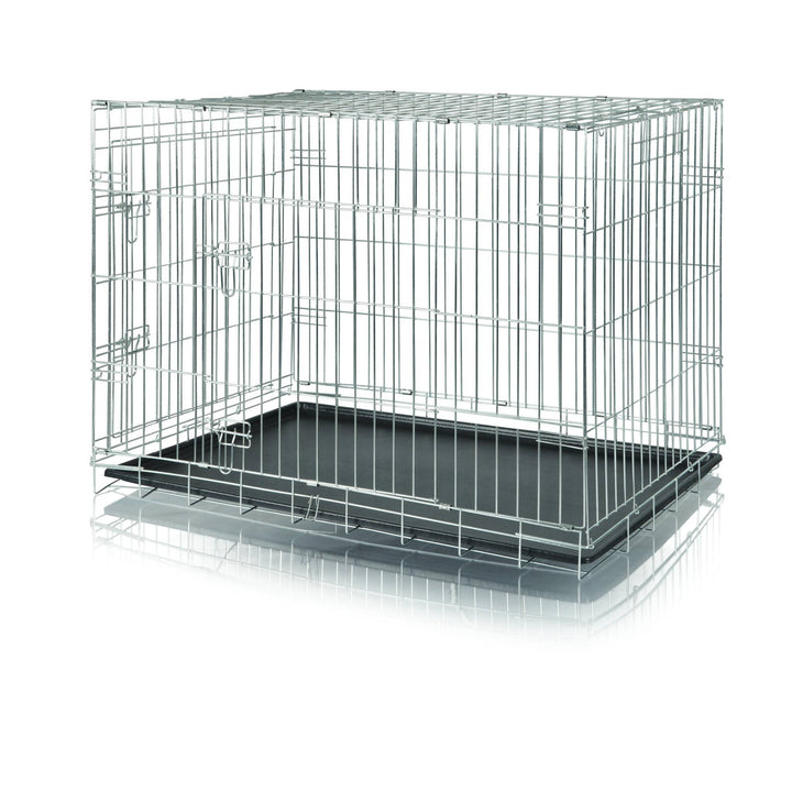 Home Kennel with Two Doors - abkgrooming