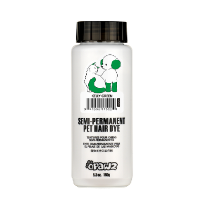 Semi Permanent Pet Hair Dye  kelly green