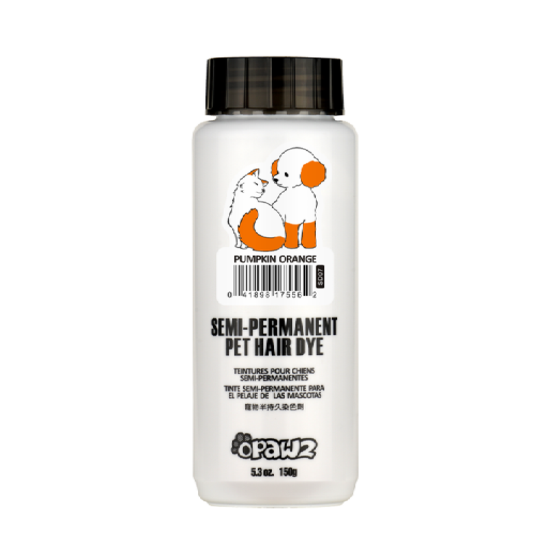 Semi Permanent Pet Hair Dye Pumkin Orange