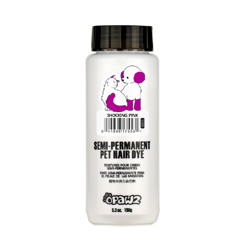 Semi Permanent Pet Hair Dye Shocking Pink