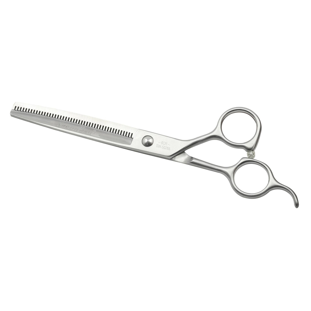 Swan Thinner Scissors for Pet Grooming Assorted Colors, 6.5 inches