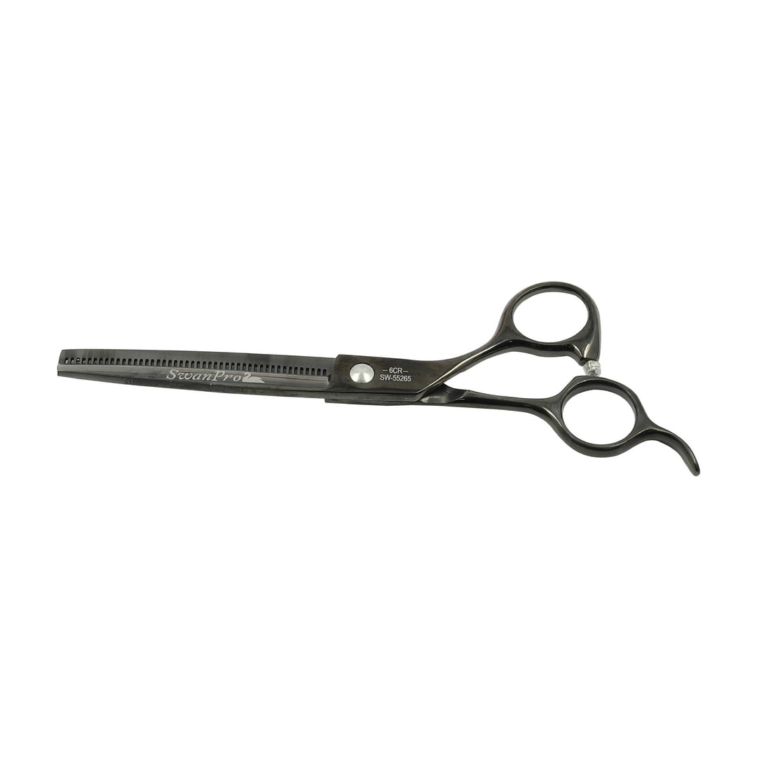 Swan Thinner Scissors for Pet Grooming Assorted Colors, 6.5 inches