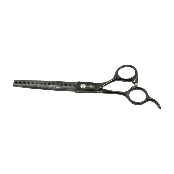Swan Thinner Scissors for Pet Grooming Assorted Colors, 6.5 inches