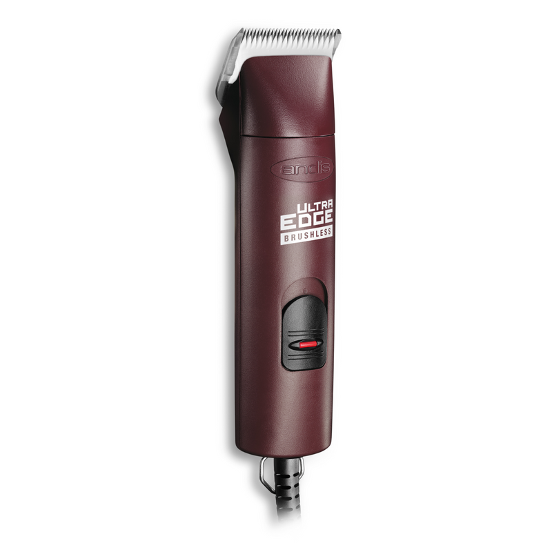 Andis AGC Professional Super 2 Speed Brushless Ultraedge Burgundy Dog Grooming Clipper for Full Body Clipping