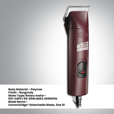 Andis AGC Super 2 Speed Brushless Clipper + Andis CLT MultiTrim Cord/Cordless Trimmer Combo