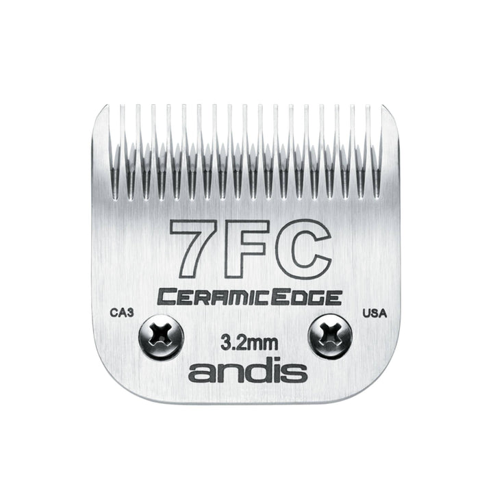 Andis #7FC CeramicEdge Pet Clipper Blade for 3.2 mm finished cuts