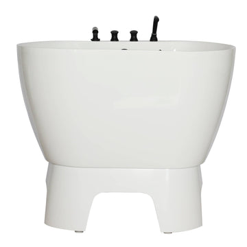 Acrylic Bathing Tub with Faucet and Sprayer Kit