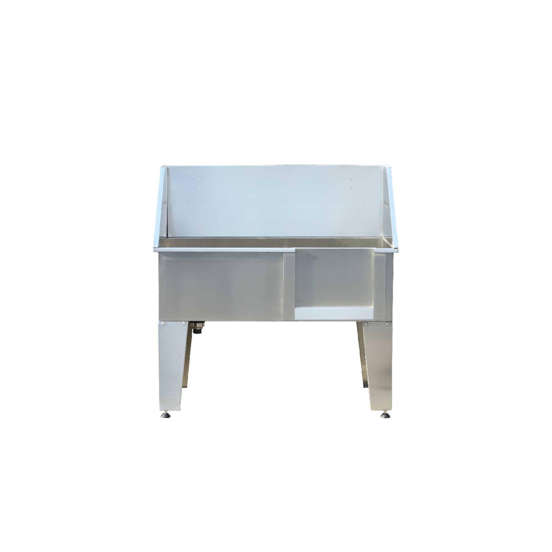 AEOLUS Economical Fully Welded Stainless Steel Pet Bathtub with Lifting Door