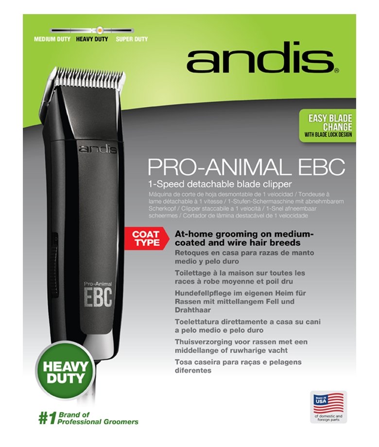 Andis EBC Single Speed Clipper- Black