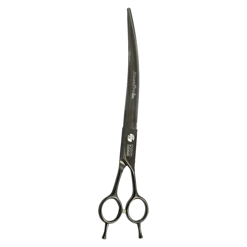 Swan Curved Scissors for Pets Assorted Colour - 7.5 inch