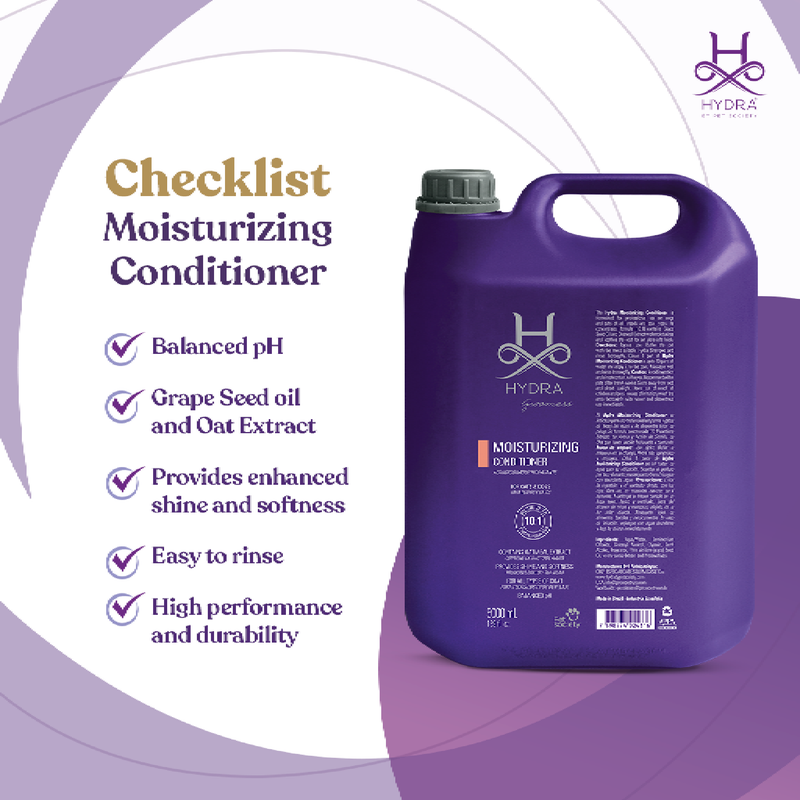 Hydra Professional Moisturizing Conditioner for Pets, 5 liter