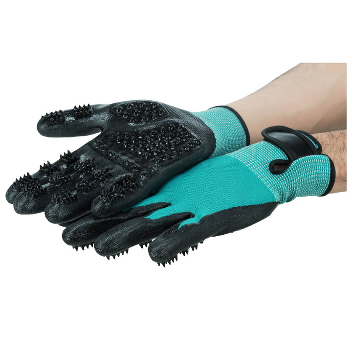 Trixie Fur Care Massage and Shine Gloves for Pets