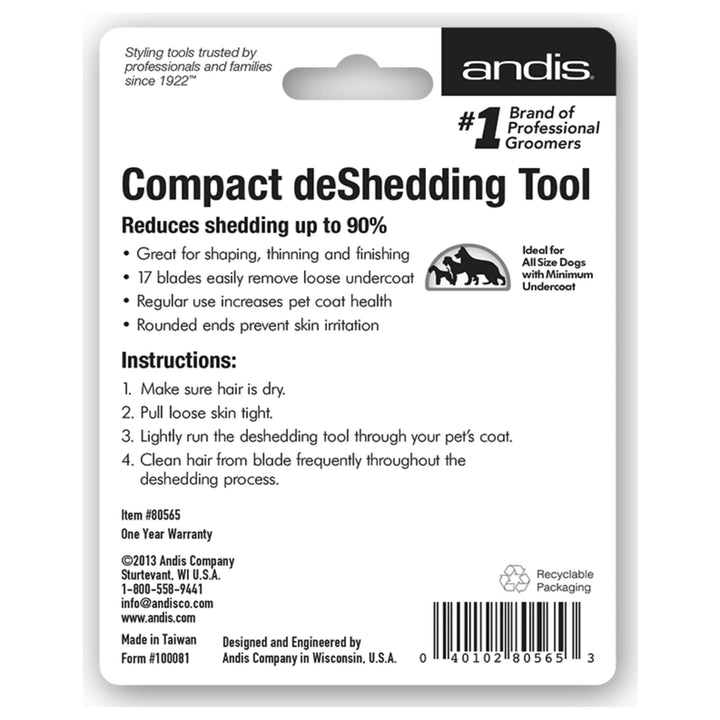 Andis Compact Deshedding Tool