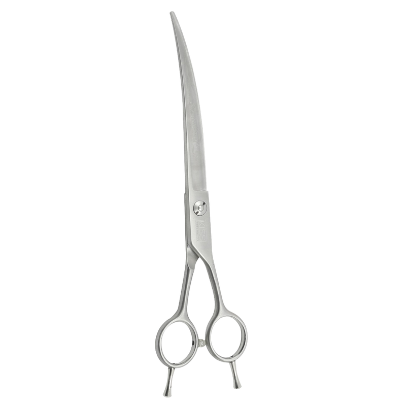 Swan Curved Scissors for Pets Assorted Colour - 7.5 inch