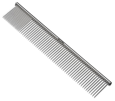 Andis 10" Steel Comb + Compact Deshedding Tool Combo